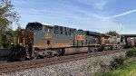 CSX 3133 leads the coal train.